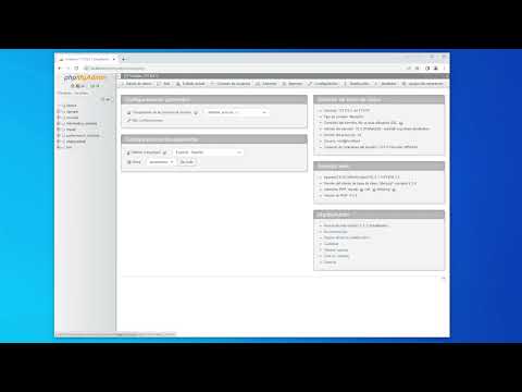 como CREAR una BASE DE DATOS en PHPMYADMIN CODIGO 🚀
