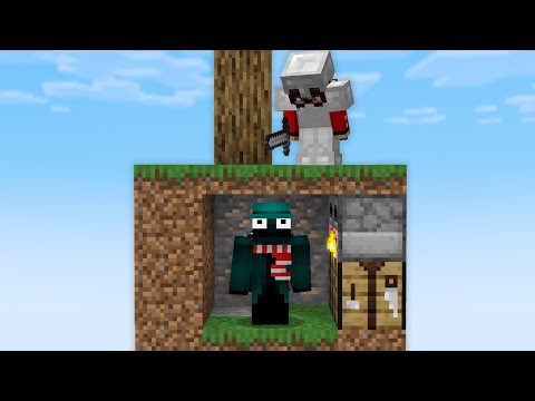 I 1v1ed My Friend On ONE Chunk