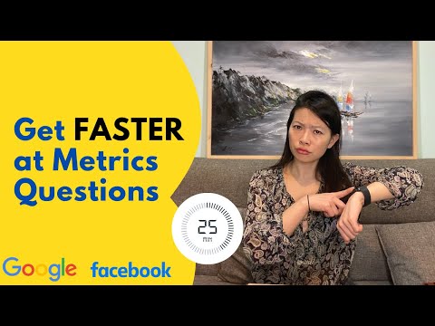 Get FASTER at execution/metrics questions for Product & Data Science Interviews