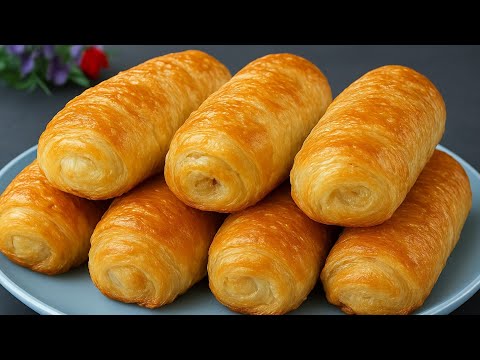 FLOUR + BOILING WATER! I NEVER GET TIRED OF MAKING THEM! YOU HAVE NEVER SEEN SUCH A METHOD!