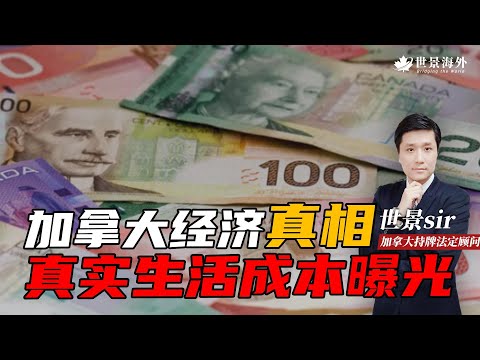 加拿大经济真相！真是生活成本曝光，让人越来越撑不住了！#加拿大 #熱門 #移民 #海外生活 #海外
