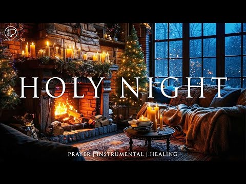 Peaceful Christmas Carol Worship Instrumental | Quiet Time, Prayer and Scriptures