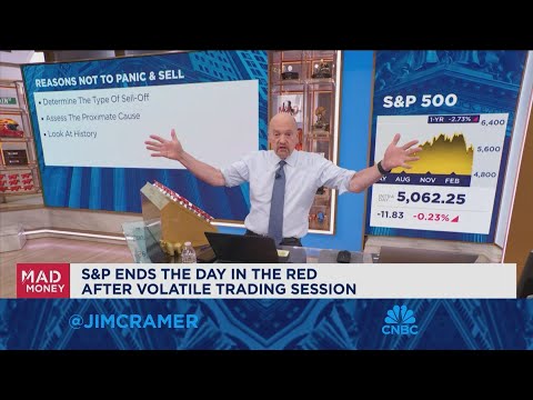 The market downside could come if the President is not about negotiation, says Jim Cramer