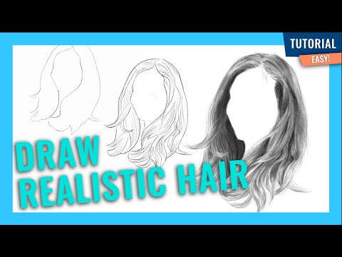 How To Draw Hair - Easy Drawing Tutorial For Beginners