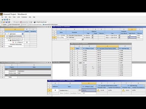 Design Parameter Optimization (Direct Optimization)