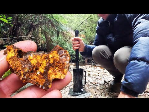 The Search for Gold Bearing Ore: Following the Trail of Alluvial Gold to the Hills!!