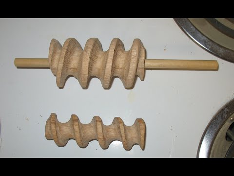 How to Make a Wood Worm Gear
