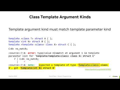 Back to Basics: Generic Programming in C++ - David Olsen - CppCon 2024