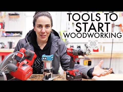 What Tools Do You Need to START Woodworking? Beginner Woodworking Tool List