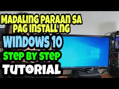 How to install Windows 10 | STEP BY STEP TUTORIAL | 2022 | TAGALOG | Subscribers Request.