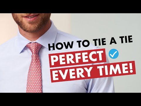 How to Tie a Tie - The Half Windsor Knot (Easy Method)