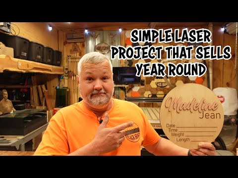 Simple laser project that sells year round