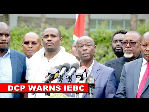 Fireworks as DCP Party lectures IEBC Officials badly for helping Ruto steal votes during by-election