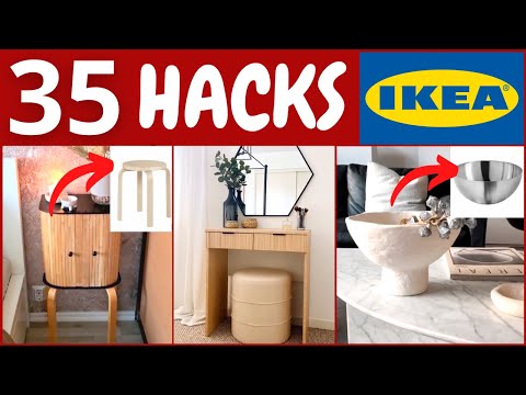IKEA 35 HACKS INCREIBLES DE IKEA 😉ENCUENTRA LAS MEJORES IDEAS DIY|IKEA GENIUS HACKS#ikeahack