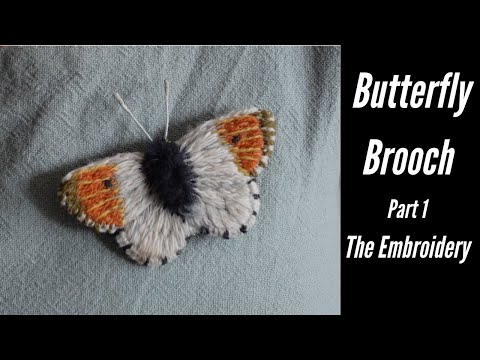 Embroidering a Brooch: The Craft Project You Didn't Know You Needed