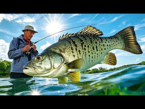 和釣友去深海釣鱸魚，不料竟意外中大石斑魚，阿鋒直呼太刺激啦！【钓鱼大锋子】