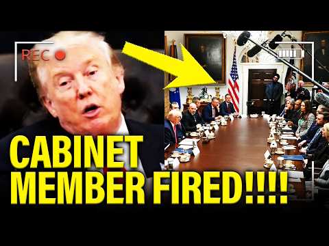 🚨 Trump Cabinet Member SUDDENLY FIRED!!!