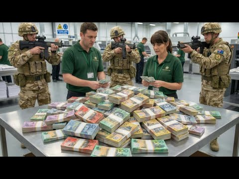 Inside the Australian Dollar Factory: Money Built to Survive Harsh Use (Full Process)