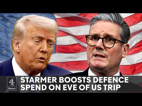 UK cuts foreign aid to boost defence spend ahead of Trump visit