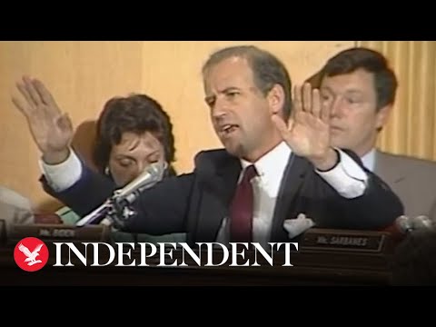 Joe Biden makes impassioned speech on apartheid in resurfaced 1986 footage