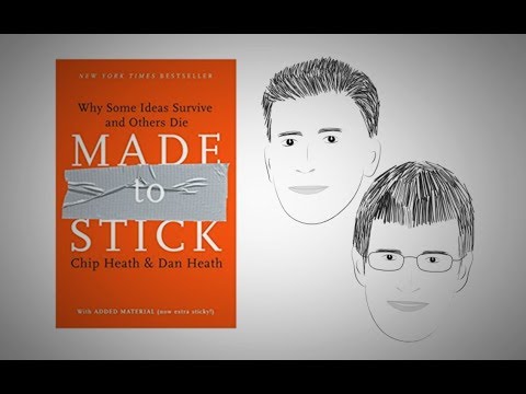 MADE TO STICK by Chip Heath and Dan Heath | Animated Core Message