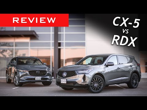 Comparison: 2022 Acura RDX A-Spec vs 2022 Mazda CX-5 Turbo