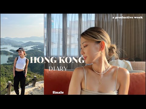 Hong Kong Diary: A Productive Week 工作、自煮、健身、去爬大欖涌 | 體驗香港生活的片段 ep.8 | It's Jcnana 蒨蒨