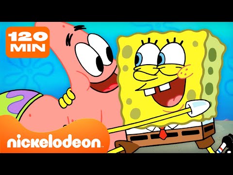 120 دقيقة من سبونجبوب وباتريك 💛💖 | سبونج بوب | Nickelodeon Arabia