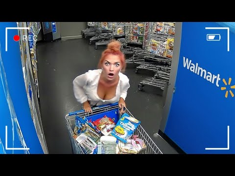 Woman Caught STEALING an ENTIRE Cart Full From Walmart