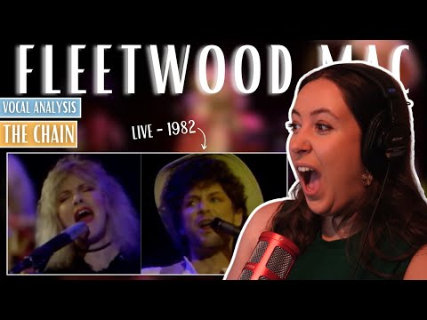First Time Watching FLEETWOOD MAC The Chain - Live 1982 | Vocal Coach Reaction (& Analysis)