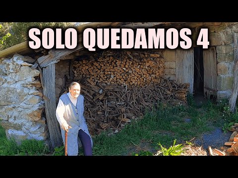 There are only four neighbors left in this village. Exploring rural Galicia.