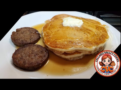 Old Fashioned Buttermilk Pancakes - Southern Cooking with Simple Ingredients