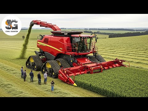 223 GIGANTISCHE MASCHINEN | AUTONOME ACKER-ROBOTER und 4-REIHIGE SCHWERLAST-KARTOFFELVOLLERNTER