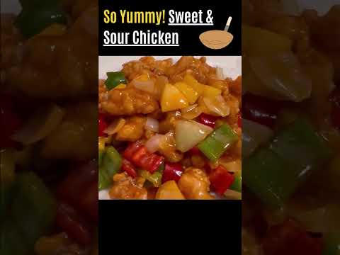 My Dad's Simple Sweet & Sour Chicken Recipe (咕噜鸡) #shorts
