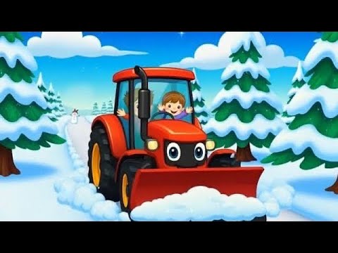 Lernt den freundlichen roten Traktor kennen 🚜♥️| Ich bin ein Trak-Trak-Traktor 🚜|