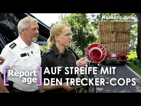 ON PATROL WITH THE TRACTOR COPS - Danger on the Country Road | Reportage | Kamera Zwei