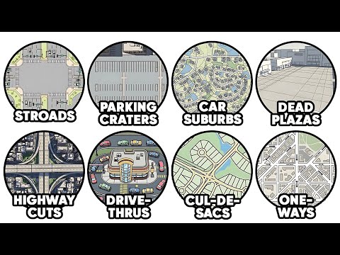 Every Urban Design That RUINS Your Life Explained in 9 Minutes