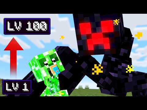 Minecraft but the Mobs can Level Up