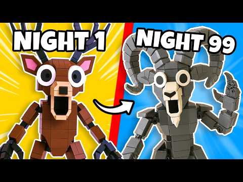 I built EVERY 99 NIGHTS IN THE FOREST Character in LEGO…