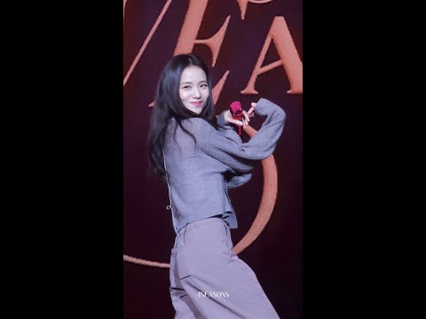 BLACKPINK JISOO 블랙핑크 지수 - Your Love Rehearsal "LIGHTS, LOVE, ACTION!" in HONGKONG day2 fancam 250329