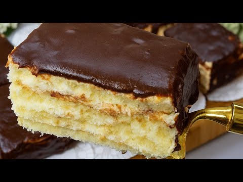 Я ИСКАЛА ЕГО ВСЕ ЖИЗНЬ!!Даже МЕСИТЬ НЕ НУЖНО!Лучший РЕЦЕПТ .ВОЗДУШНЫЙ И СОЧНЫЙ.