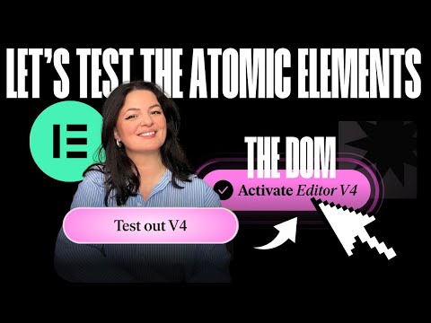 Elementor v4 Update: Testing Atomic Elements in the DOM
