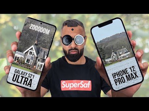 Samsung Galaxy S21 Ultra vs iPhone 12 Pro Max Camera Test Comparison