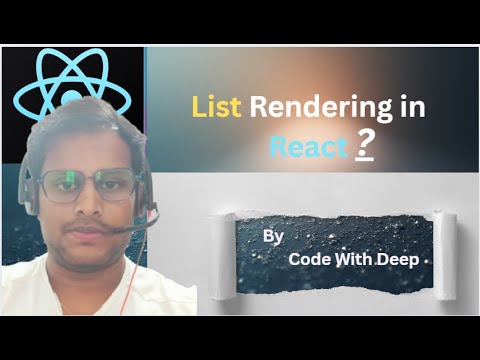 How to Render Lists in React? Why map() & key Are Important code with Deep | React