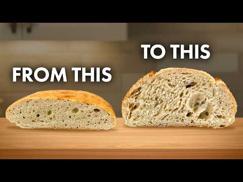 Three Reasons Your Sourdough is Flat