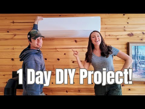 We're Saving SO MUCH $ With This! | EG4 Mini Split Install