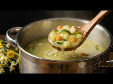 My grandma's incredible winter vegetable soup! A simple and delicious recipe!