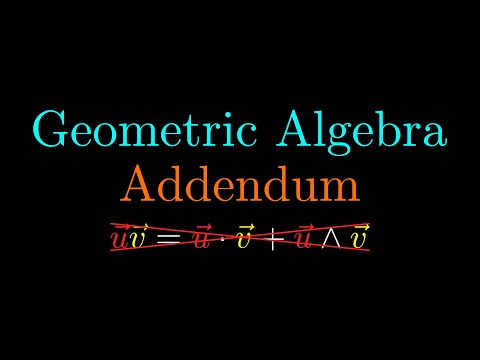 Addendum to A Swift Introduction to Geometric Algebra