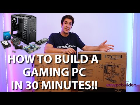 How to Build a PC in 30 minutes with EasyPCBuilder! - Gaming PC