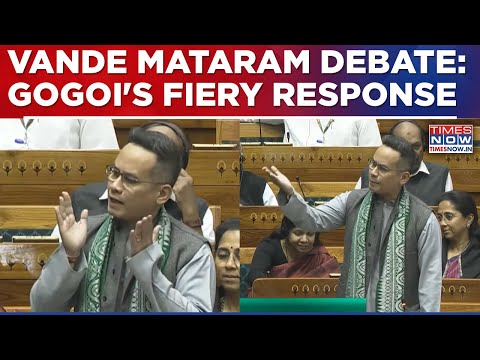 Gaurav Gogoi Responds To PM Modi During 'Vande Matram' Debate In Parliament, Defends Congress